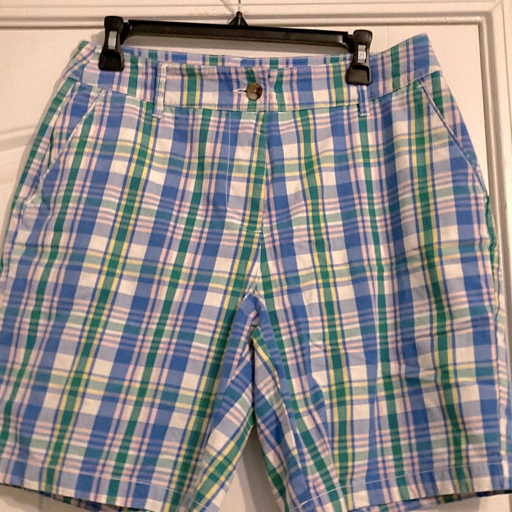 Plaid ladies shorts